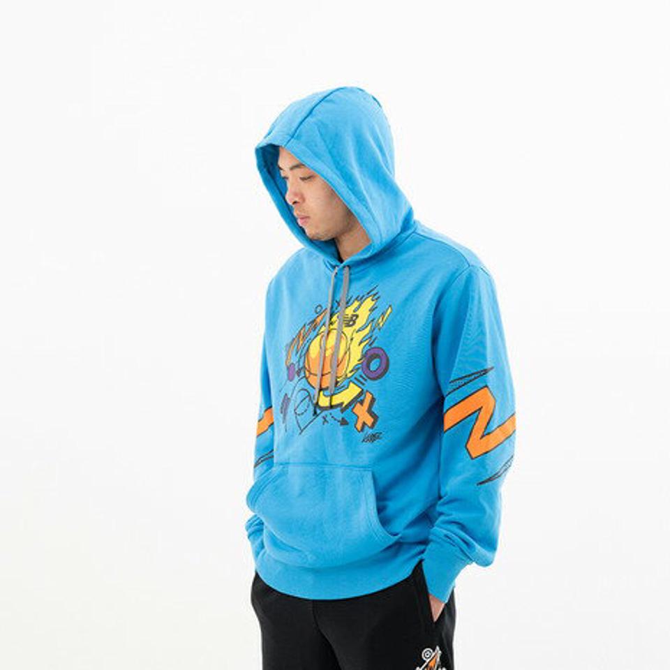 【15%OFFクーポン対象！12/25まで】ニューバランス（new balance）（メンズ）Hoops スウェットフーディー MT13583HLU バスケットボール スポーツウェア