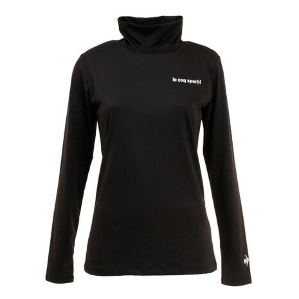 ルコックスポルティフ（lecoqsportif）（レディース）テニス SUN SHADEアンダーシャツ QTWTJB90 BLK