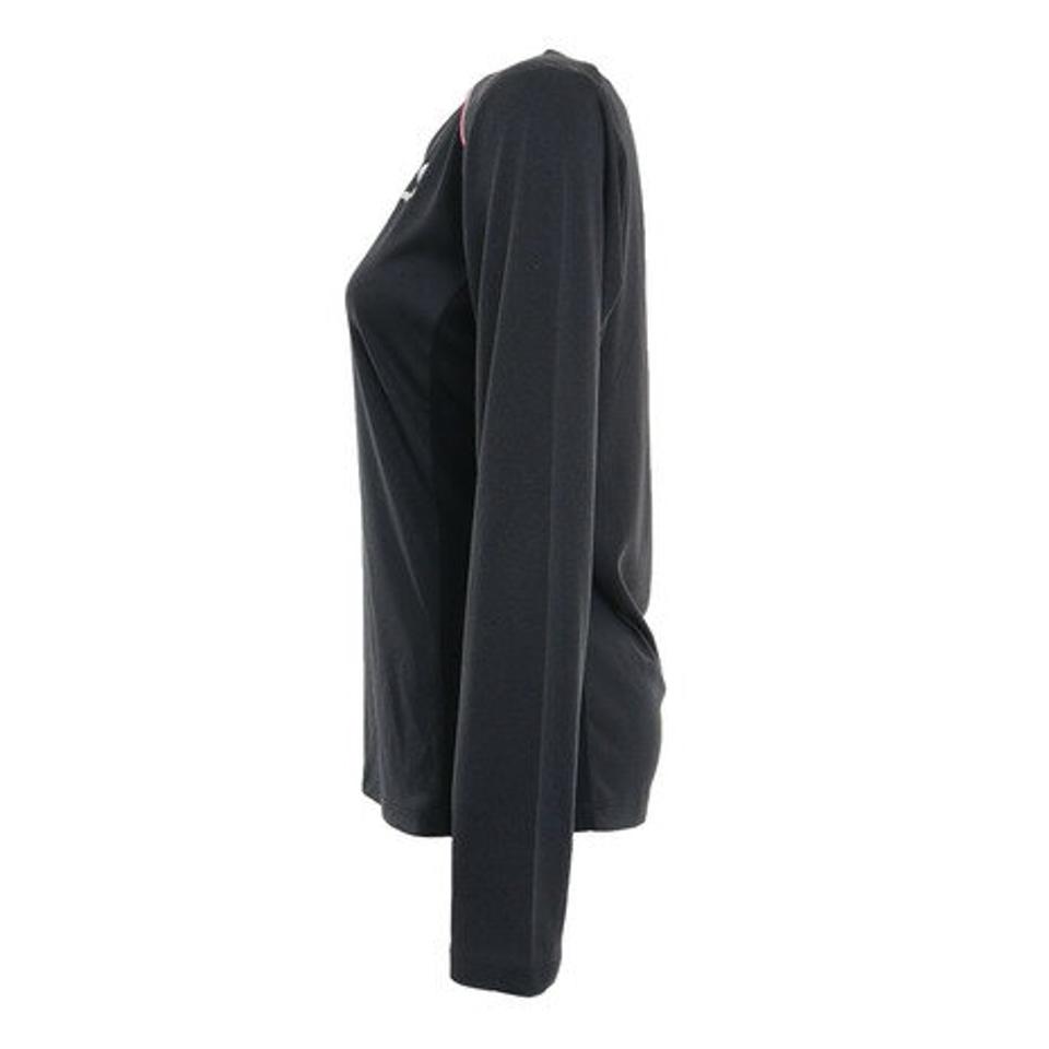 ルコック スポルティフ（Lecoq Sportif） テニスウェア 杢 長袖ゲームシャツ QTWTJB03 （レディース）