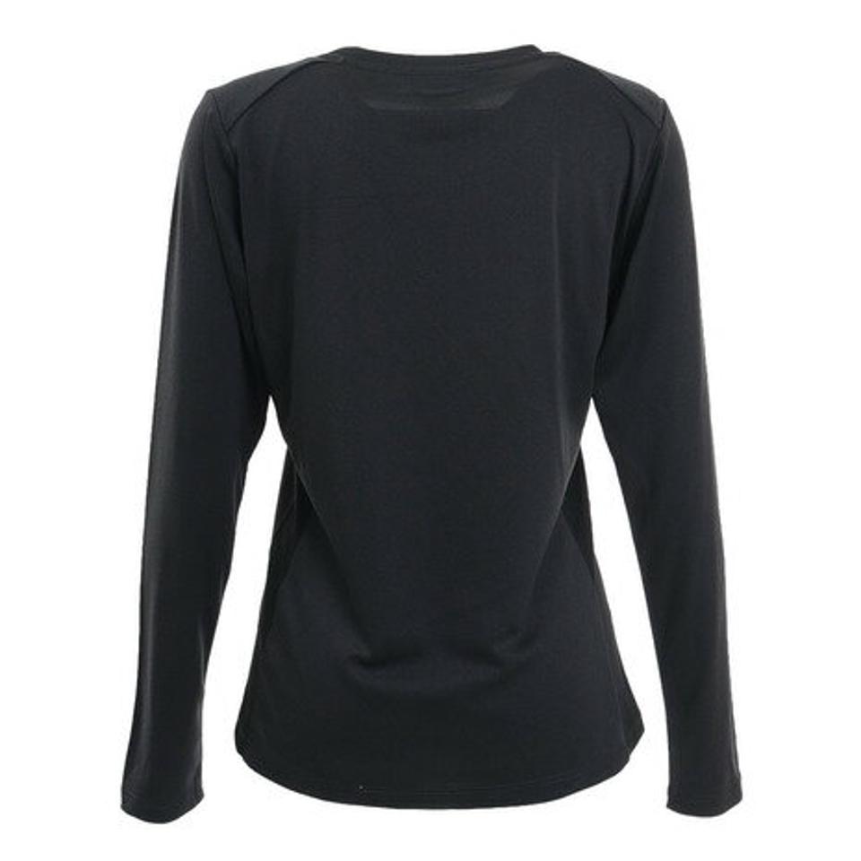 ルコック スポルティフ（Lecoq Sportif） テニスウェア 杢 長袖ゲームシャツ QTWTJB03 （レディース）