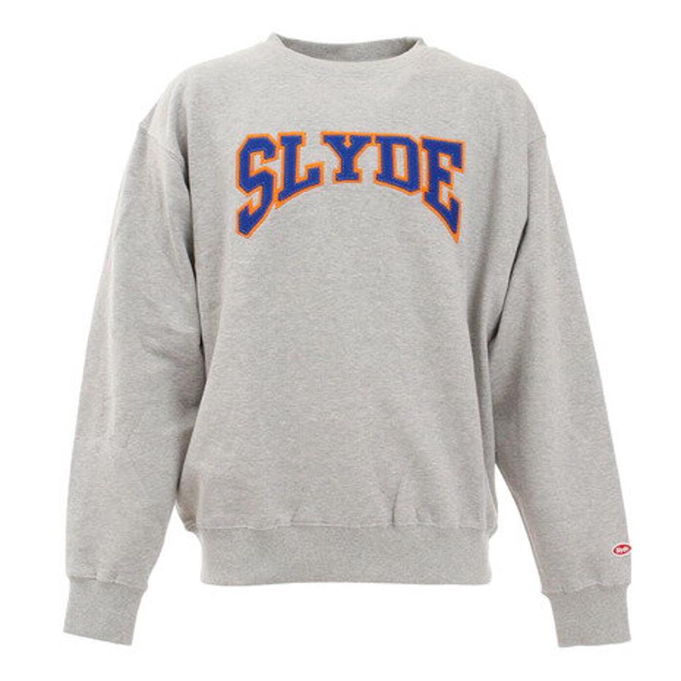 スライド（SLYDE） COLLEGE ロゴスウェット sl2021aw003-GRY （メンズ）