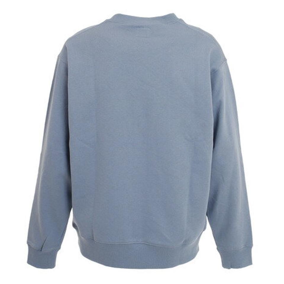 エアボーン（ARBN）（メンズ）BOX ロゴ クルーネックスウェット ARBN21aw-007-D.BLU