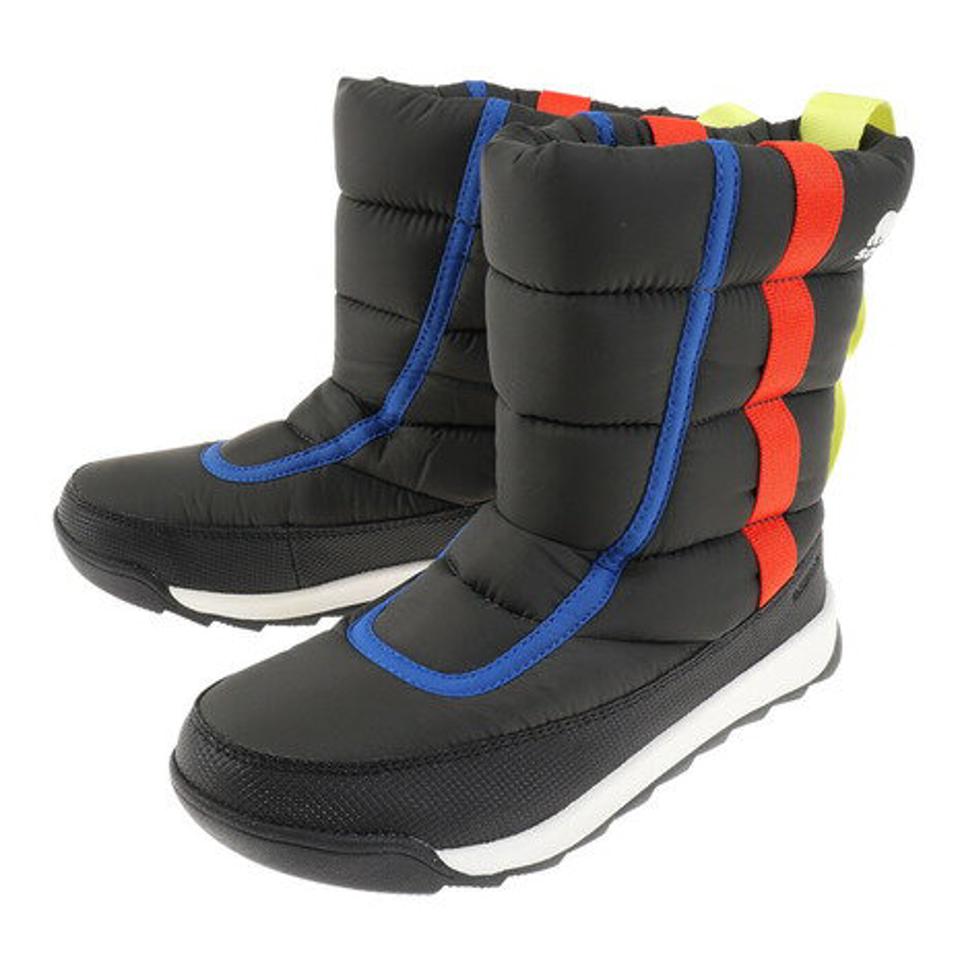 ソレル(SOREL)(キッズ)チルドレンユースウィットニー2パフィーミッド ブラック WP NY3873 048 ジュニア シューズ