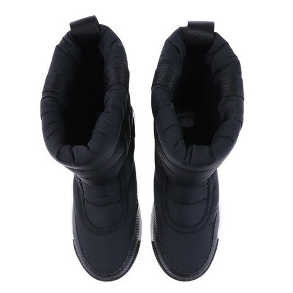 ソレル(SOREL)(キッズ)ジュニア シューズ チルドレンユースウィットニー2パフィーミッド WP ブラック NY3873 010