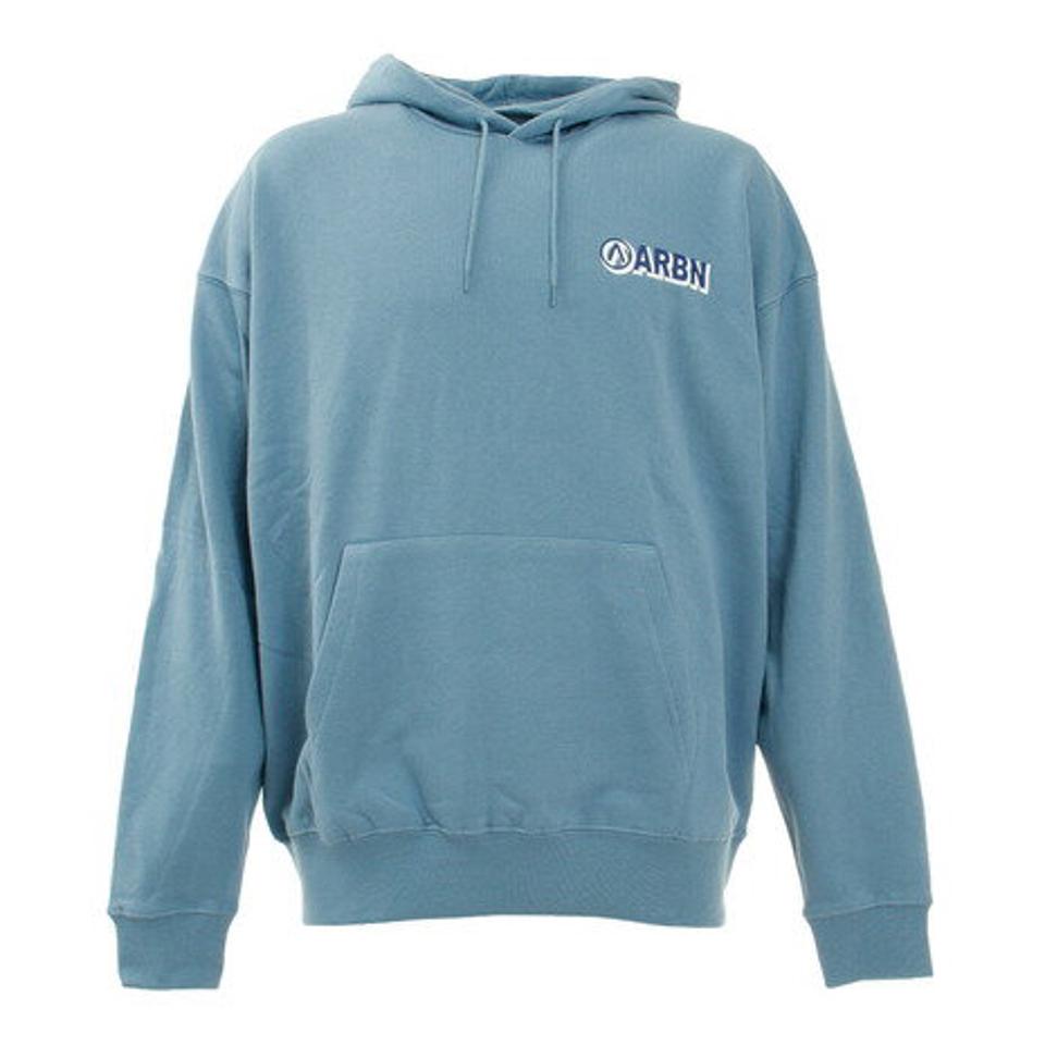 エーアールビーエヌ（ARBN）（メンズ）パーカー バックプリント ビッグフーディ ARBN21aw-004-D.BLU