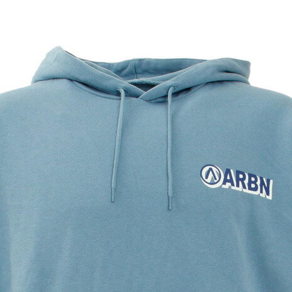 エーアールビーエヌ（ARBN）（メンズ）パーカー バックプリント ビッグフーディ ARBN21aw-004-D.BLU