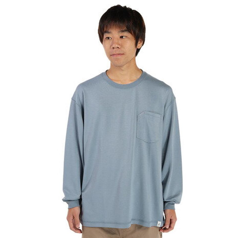 エルケクス(ELKEX)(メンズ)ヒートクロス フレンチテリー オーバーロングスリーブシャツ EKM1FA3075