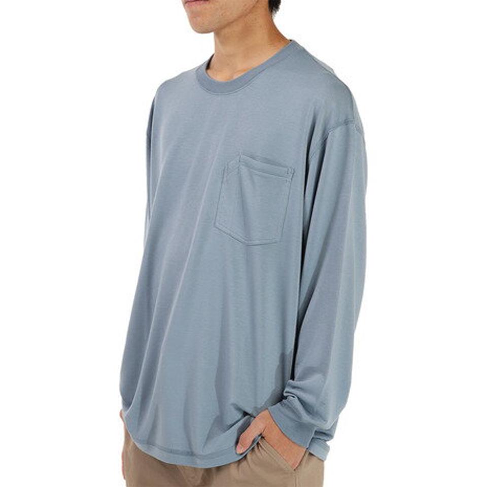 エルケクス(ELKEX)(メンズ)ヒートクロス フレンチテリー オーバーロングスリーブシャツ EKM1FA3075