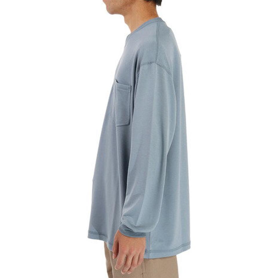 エルケクス(ELKEX)(メンズ)ヒートクロス フレンチテリー オーバーロングスリーブシャツ EKM1FA3075