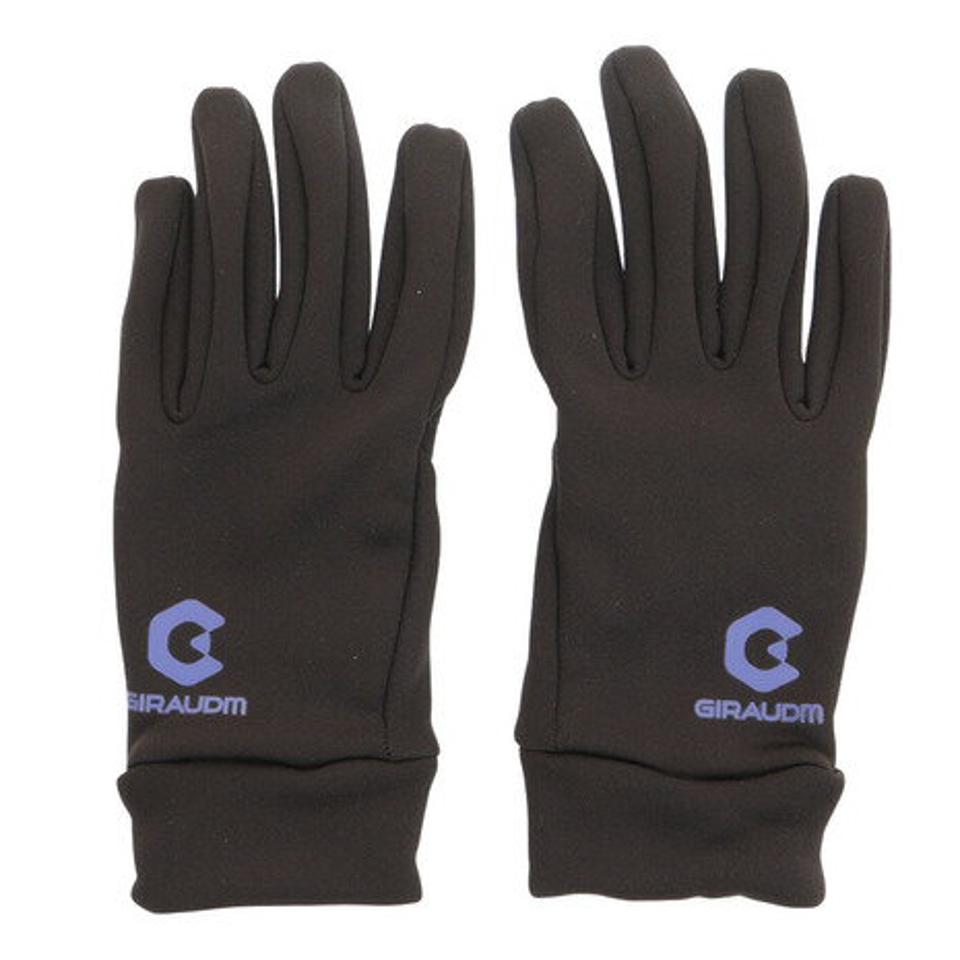 ジローム(GIRAUDM)(メンズ)サッカー ヒートクロス フィールド防寒グローブ 750GM1SW7600 BLU 手袋