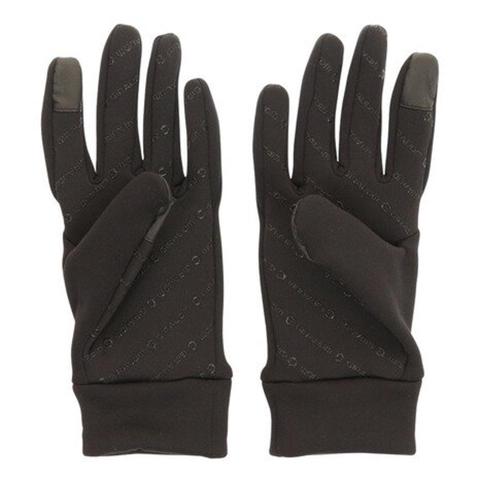 ジローム(GIRAUDM)(メンズ)サッカー ヒートクロス フィールド防寒グローブ 750GM1SW7600 BLK 手袋