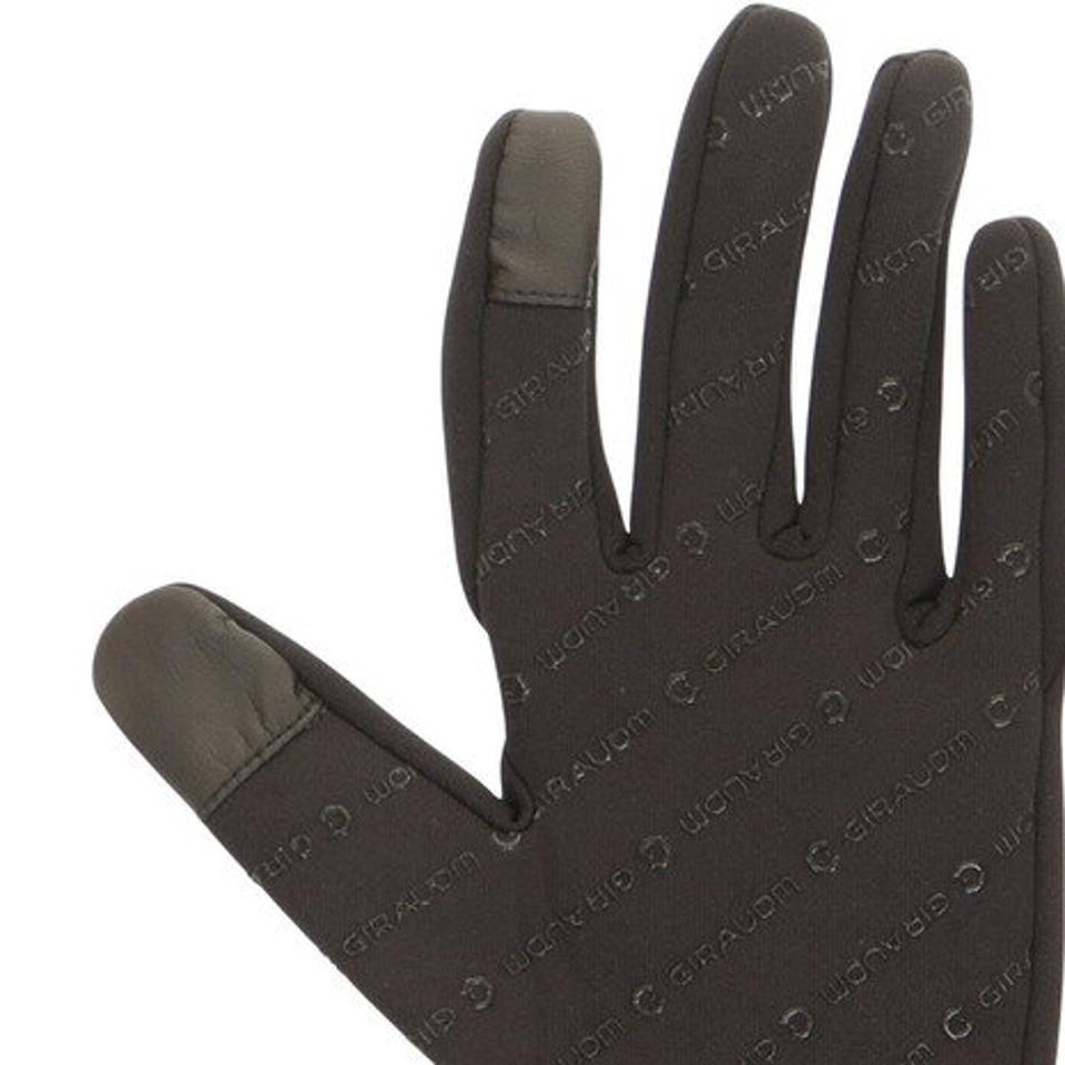 ジローム(GIRAUDM)(メンズ)サッカー ヒートクロス フィールド防寒グローブ 750GM1SW7600 BLK 手袋