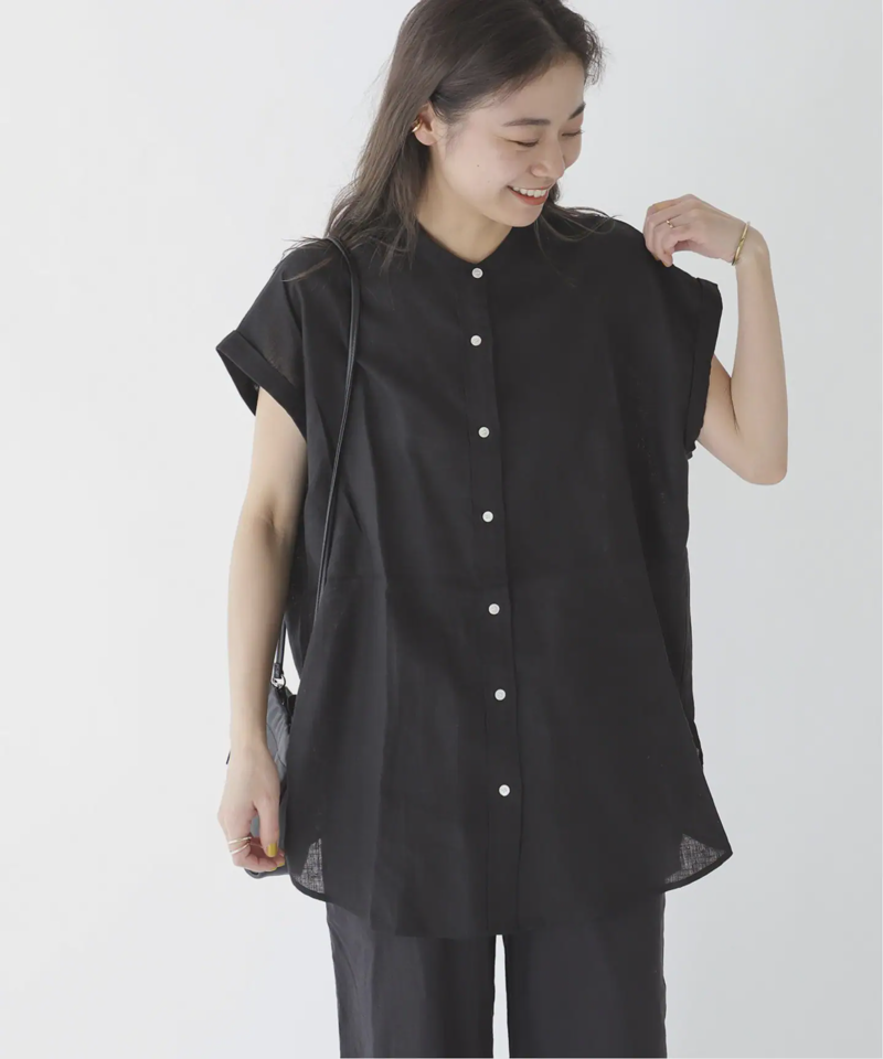 《追加》LINASリネンバンドカラーフレンチ（JOURNAL STANDARD relume）