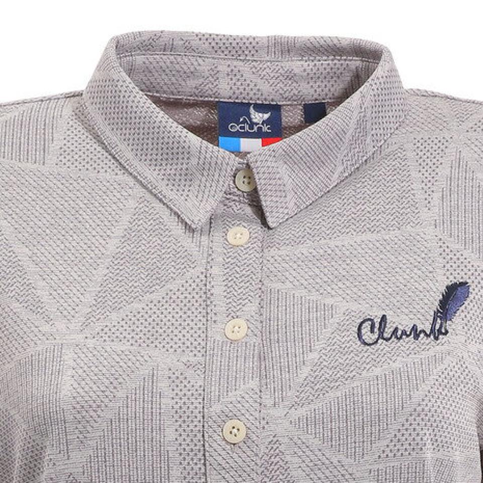 クランク(CLUNK) ゴルフウェア アミラバージャガードポロシャツ CL5HUG50 WHT (レディース)