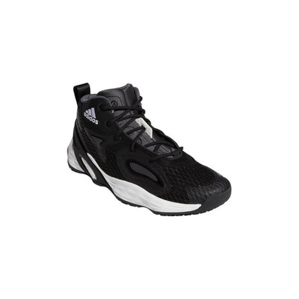 アディダス（adidas）（メンズ）バスケットシューズ バッシュ Exhibit A H67747 黒 ブラック