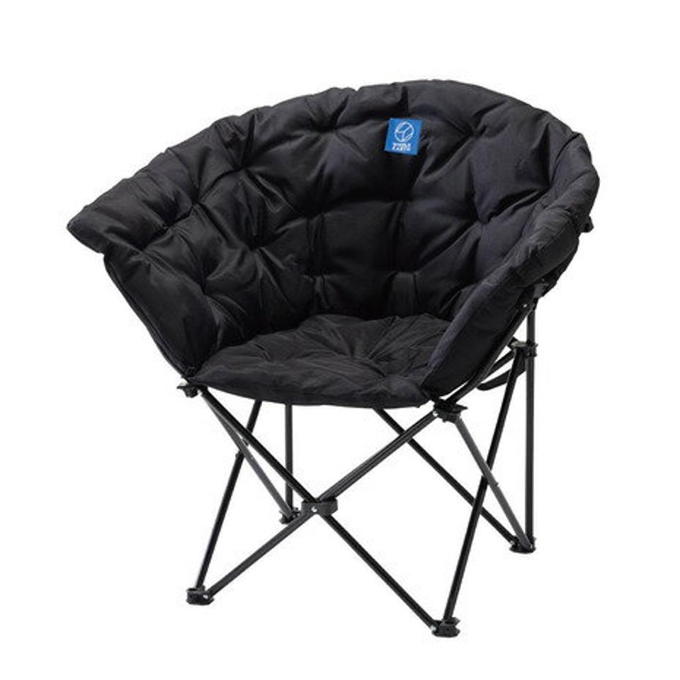 ホールアース(Whole Earth) クラムチェア ブラック WE23DC35 BLK 椅子 イス アウトドア キャンプ レジャー BBQ バーベキュー 折りたたみ コンパクト収納