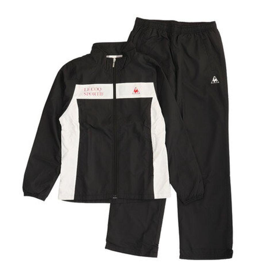 ルコック スポルティフ(Lecoq Sportif) ウインドスーツ 上下 セット QMWOJH25XB BLK スポーツウェア オンライン価格 (レディース)