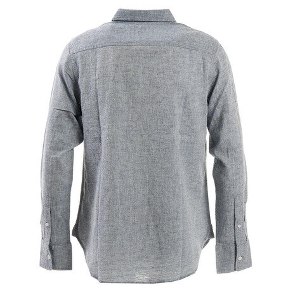 エルケクス(ELKEX) リネンブレンド 長袖シャツ 881EK0CG3190LBLU (メンズ)