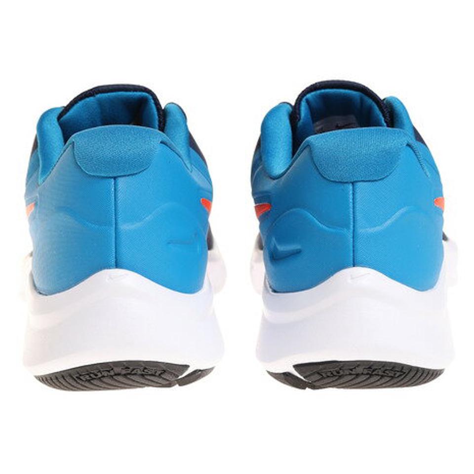 ナイキ（NIKE）（キッズ）スター ランナー 3 GS ネイビー ホワイト 白 DA2776-401 ジュニア ランニングシューズ 子供靴 スポーツスニーカー 運動 マラソン