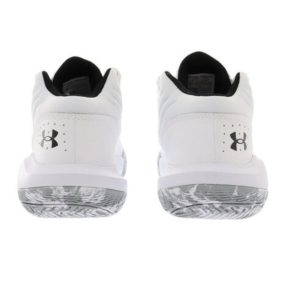 【5/25限定 エントリー＆3点以上ご購入でP最大10倍】アンダーアーマー（UNDER ARMOUR） ジュニア レディース バスケットシューズ バッシュ UAジェット 21 バッシュ 3025349 103 （キッズ）