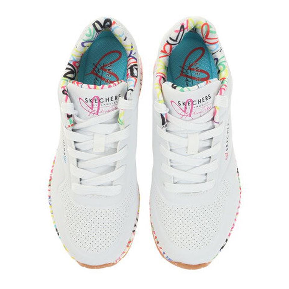 スケッチャーズ（SKECHERS） カジュアルシューズ UNO LOVING LOVE 155506-WHT （レディース）