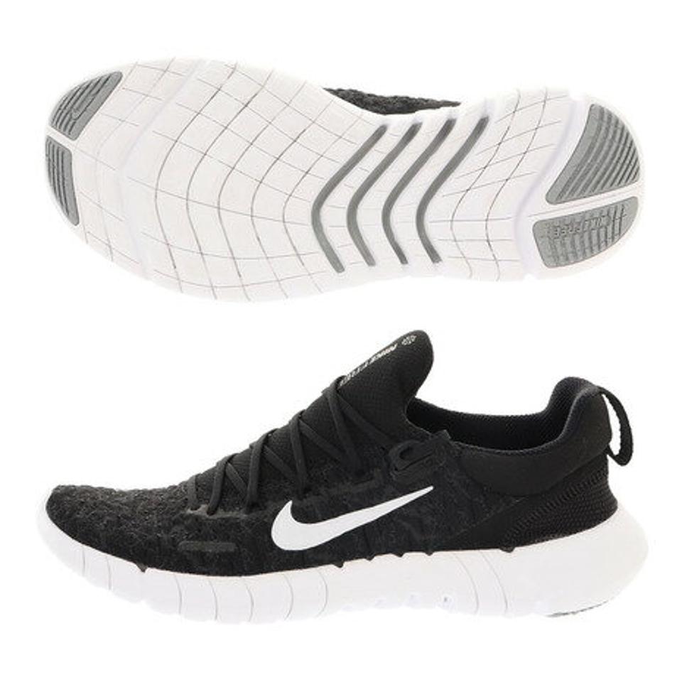 ナイキ（NIKE） フリー ラン 5.0 ブラック ホワイト 黒 白 CZ1884-001 ランニングシューズ 靴 スポーツ スニーカー ジョギング マラソン 部活 （メンズ）
