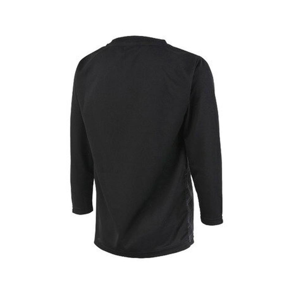 アンブロ(UMBRO) サッカーウェア ジュニア グラフィック長袖プラクティスシャツ UUJSJB53 BKBK (キッズ)
