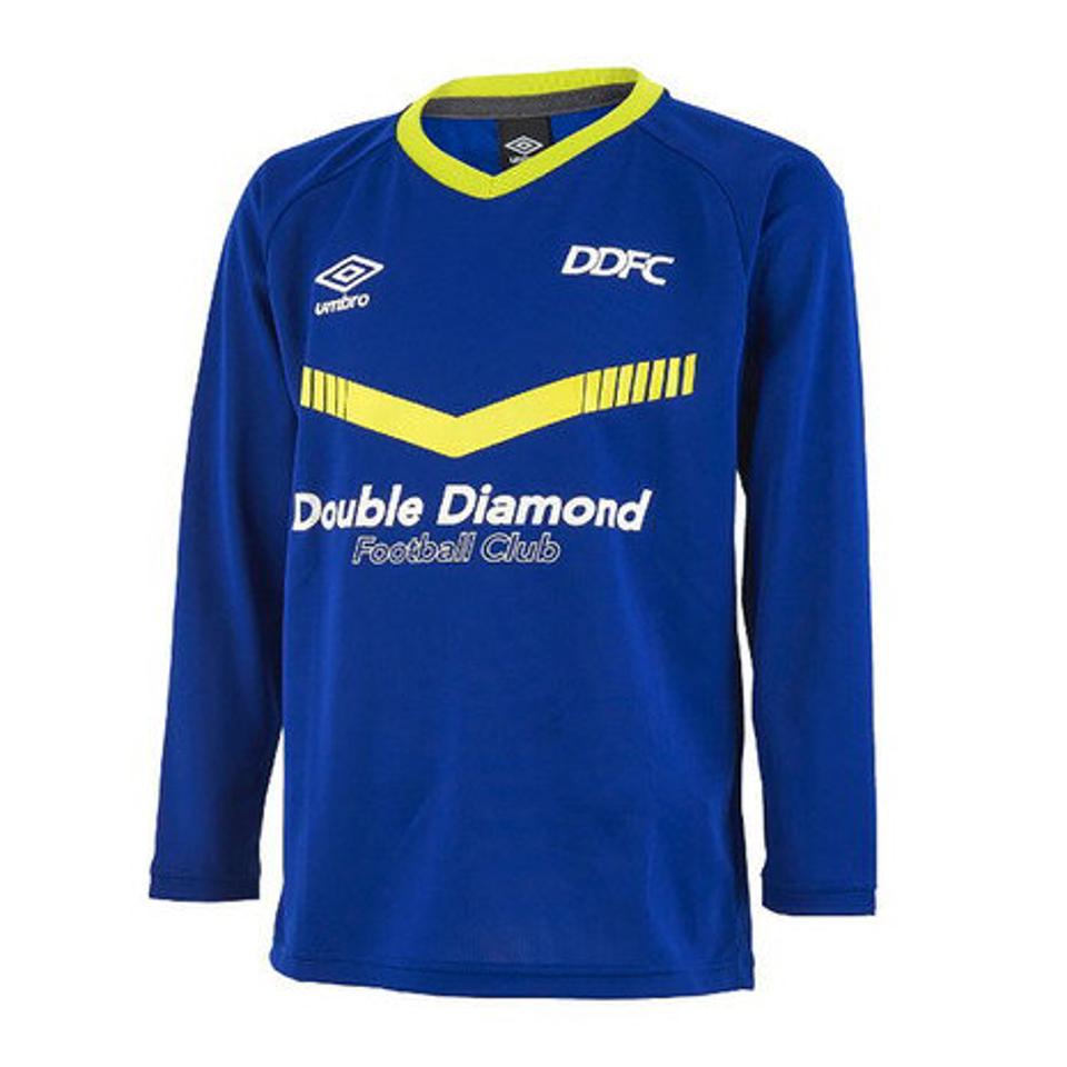 アンブロ(UMBRO) サッカーウェア ジュニア 長袖プラクティスシャツ UUJSJB51 BLU (キッズ)