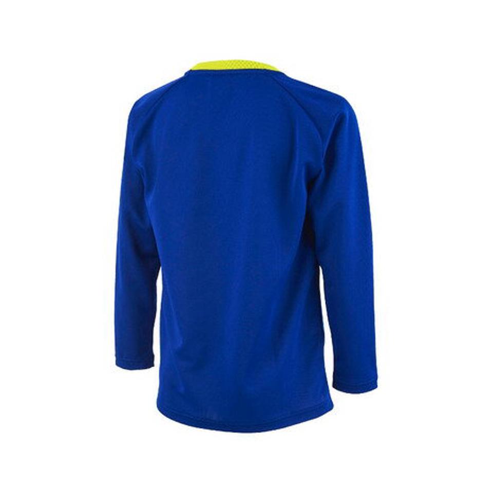 アンブロ(UMBRO) サッカーウェア ジュニア 長袖プラクティスシャツ UUJSJB51 BLU (キッズ)