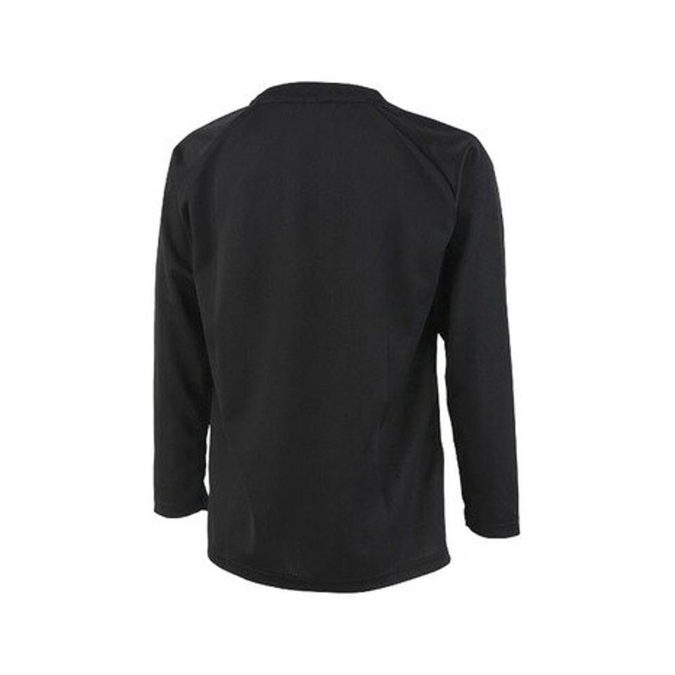 アンブロ(UMBRO) サッカーウェア ジュニア 長袖プラクティスシャツ UUJSJB51 BLK (キッズ)
