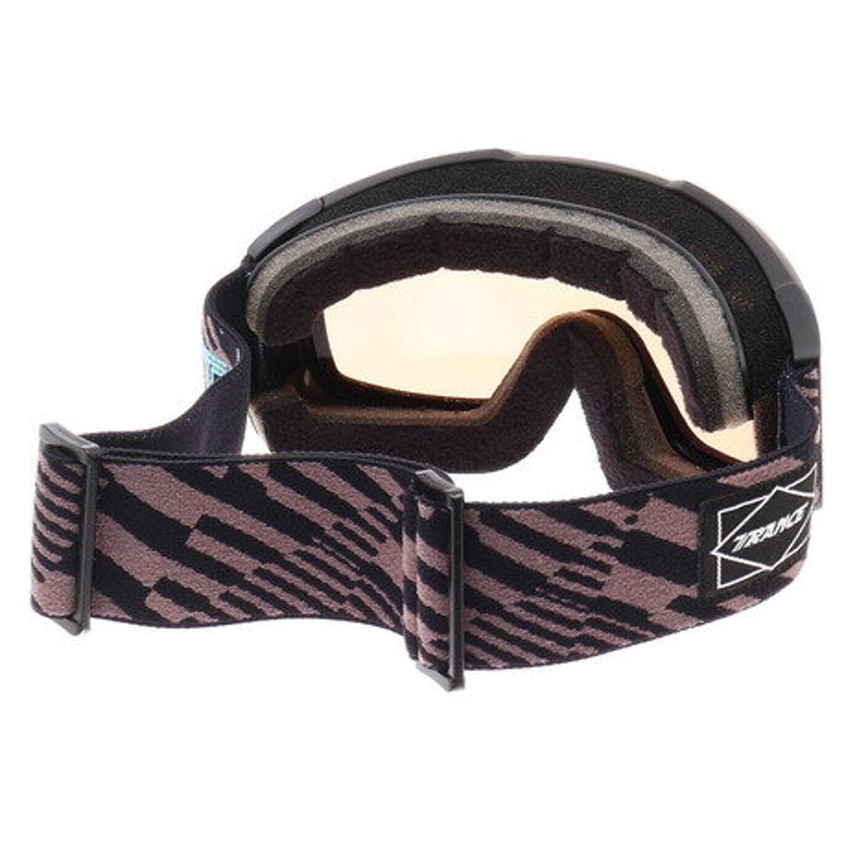 トランス(TRANCE) スキー スノーボード ジュニア ゴーグル ウィンター ALPHA1.0 BLK (キッズ)