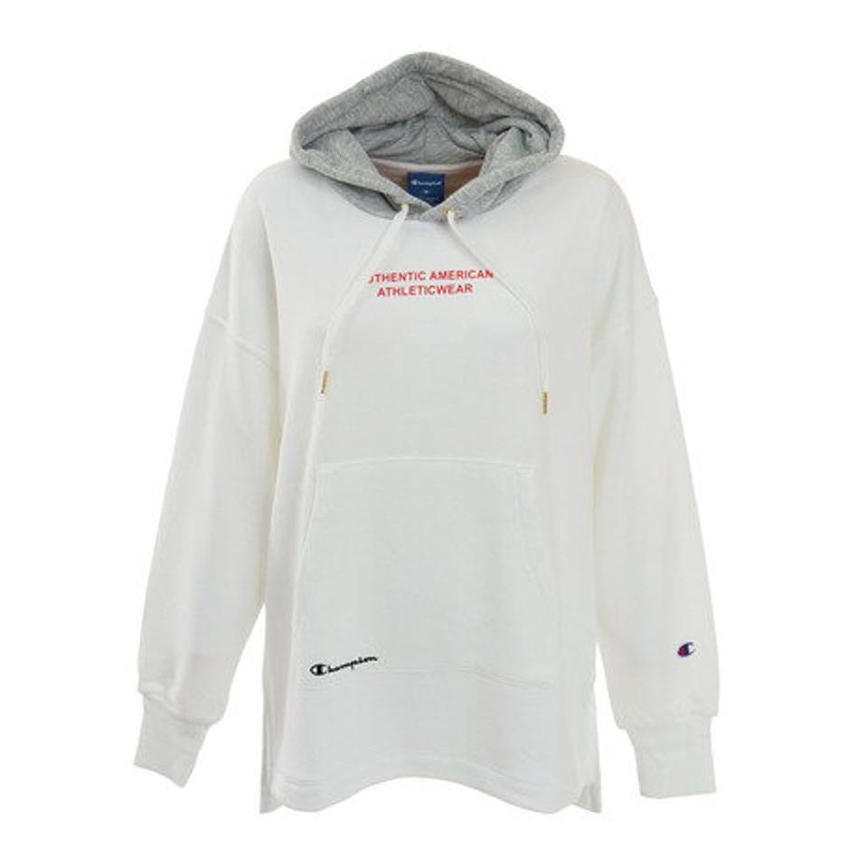 チャンピオン（CHAMPION） テックウィーブ テリーフーデッドスウェットシャツ CW-VS102 010 （レディース）