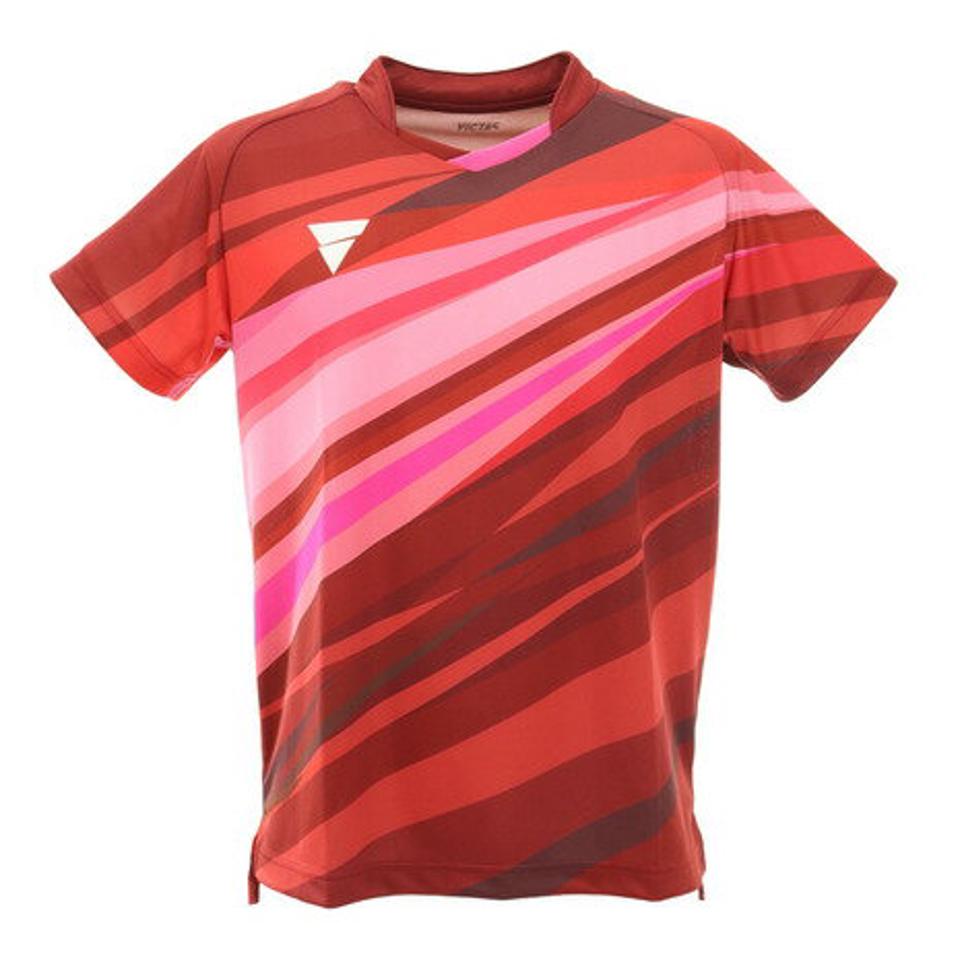 ヴィクタス(VICTAS)(メンズ)卓球ウエア シャツ VOGS235 512111RED