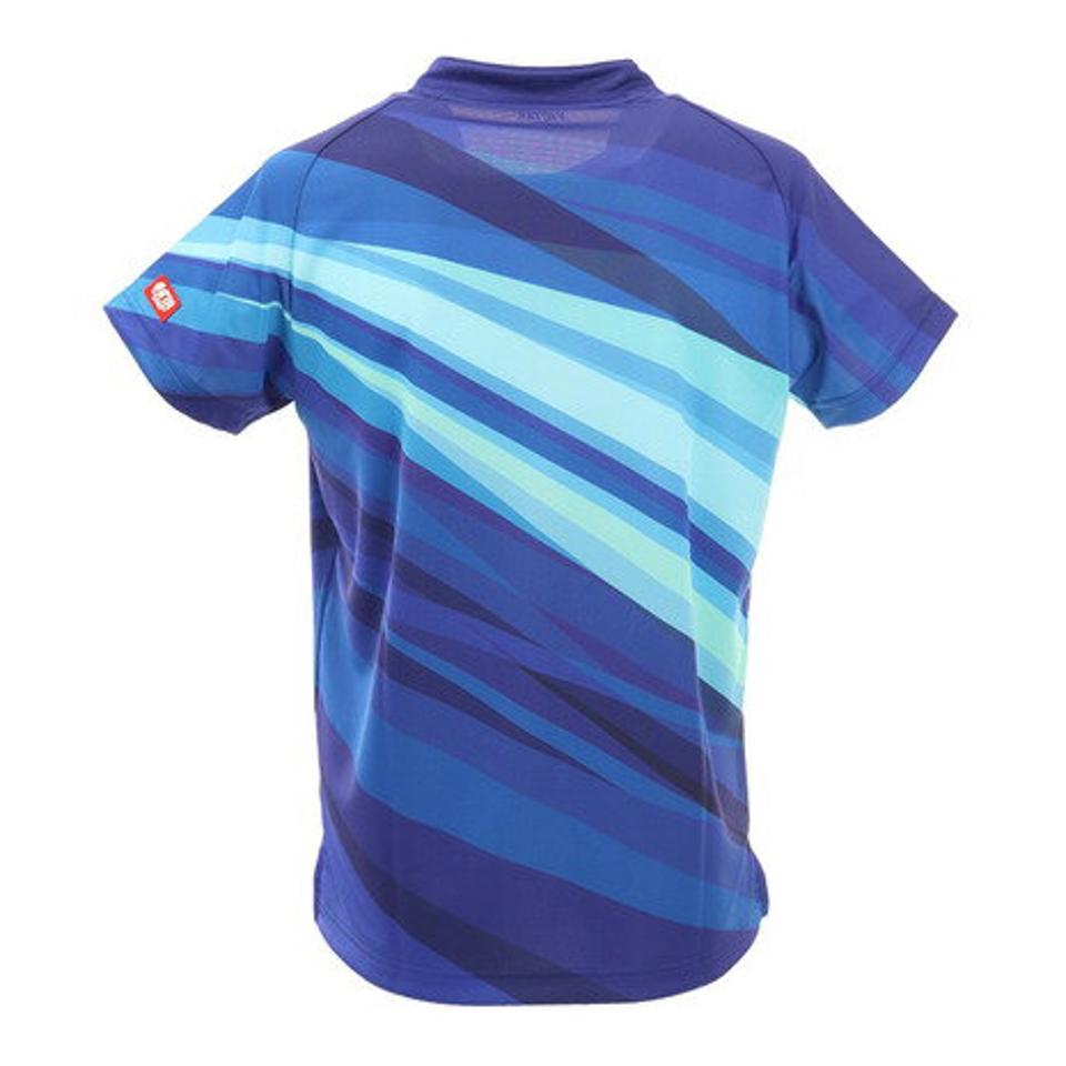 ヴィクタス(VICTAS)(メンズ)卓球 ウエア ゲームシャツ VOGS235 512111 BLUE