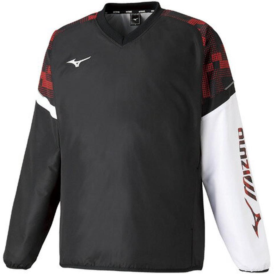 ミズノ(MIZUNO) テニスウェア ブレスサーモブレーカーシャツ 62JE152096 (メンズ)