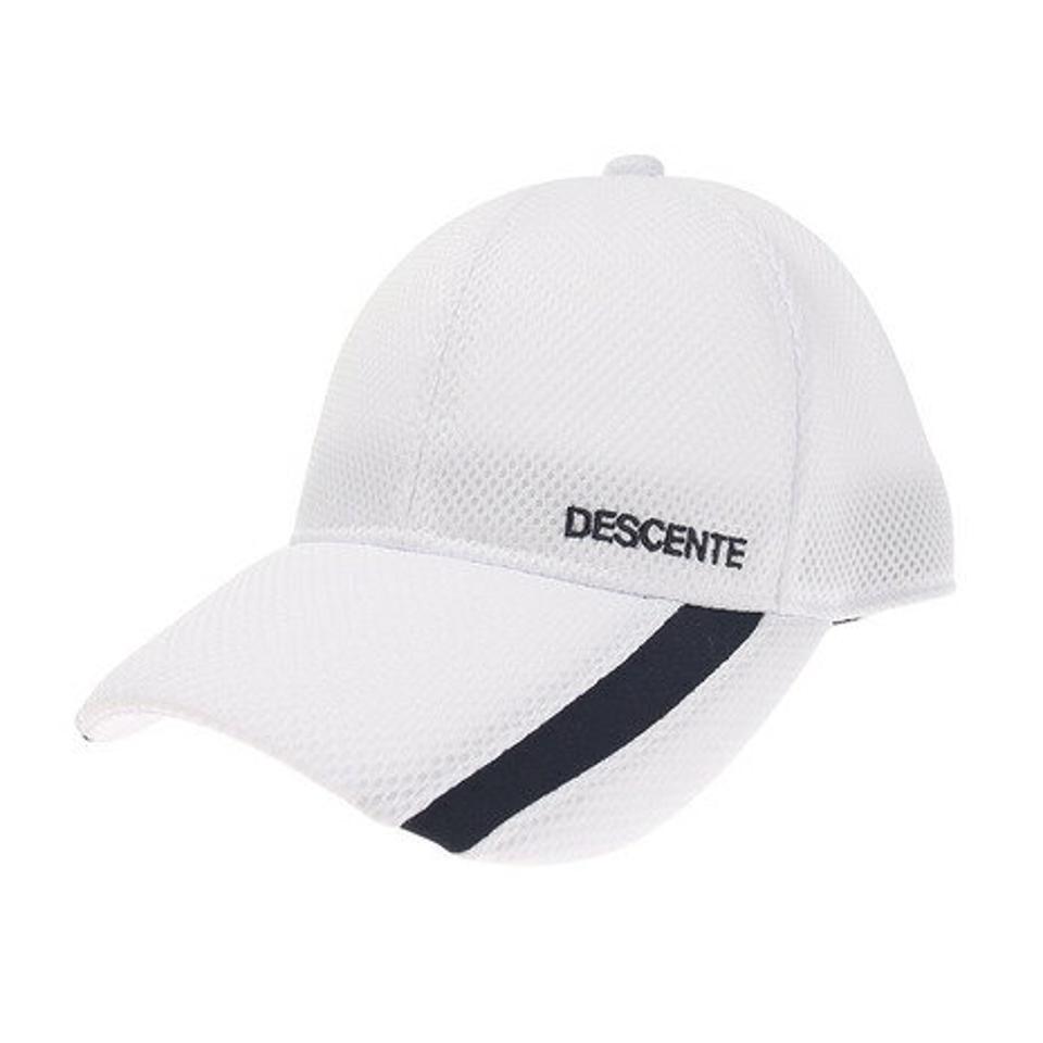デサント(DESCENTE) 撥水 ダブルメッシュキャップ DMATJC001WH (メンズ)