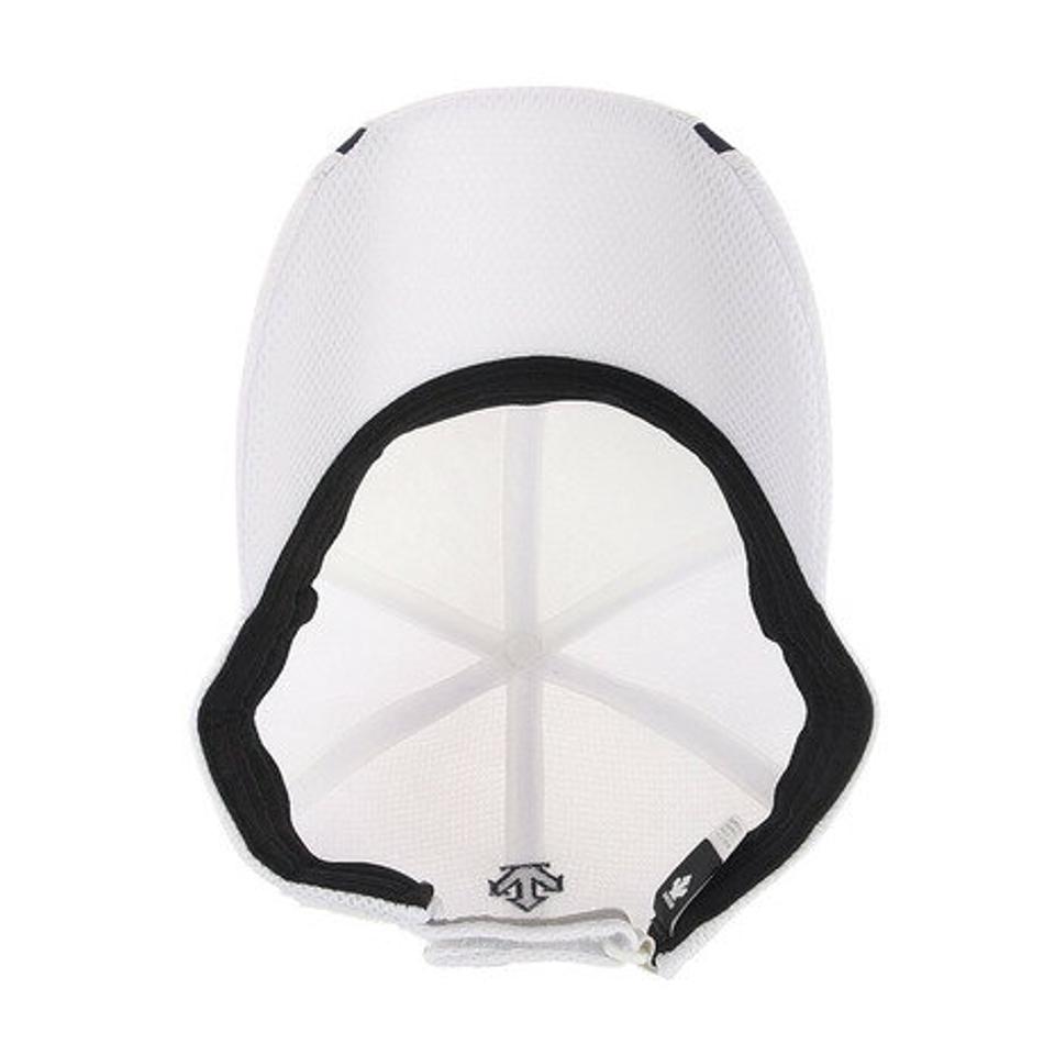 デサント(DESCENTE) 撥水 ダブルメッシュキャップ DMATJC001WH (メンズ)