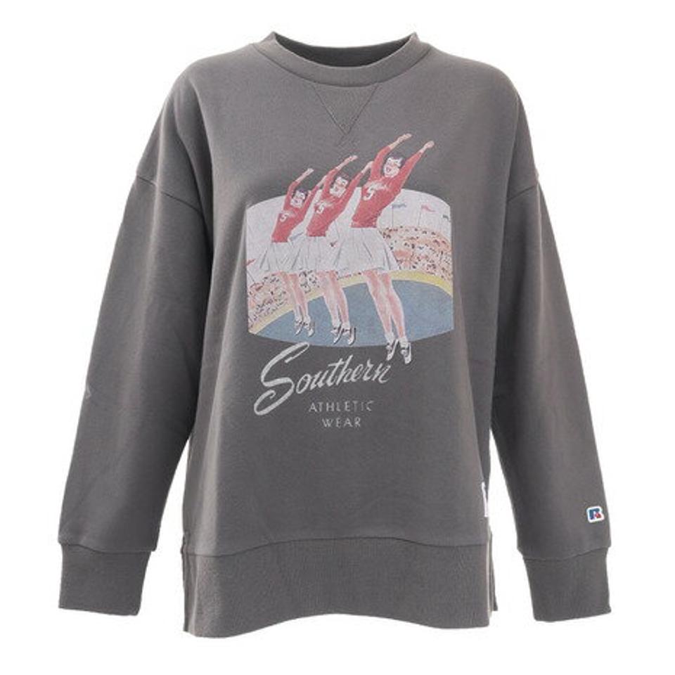 ラッセル（RUSSELL） NU BLEND SWEAT CERW トレーナー RBL21F1003 DGRY （レディース）