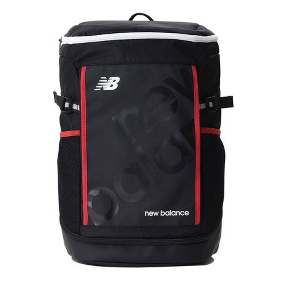 ニューバランス（new balance） トップローディングバックパック 35L ブラック レッド JABP1626RBK （メンズ、レディース）