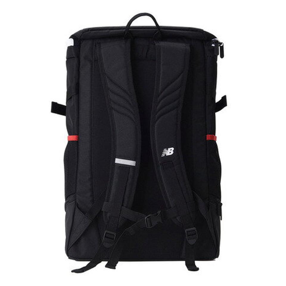 ニューバランス（new balance） トップローディングバックパック 35L ブラック レッド JABP1626RBK （メンズ、レディース）