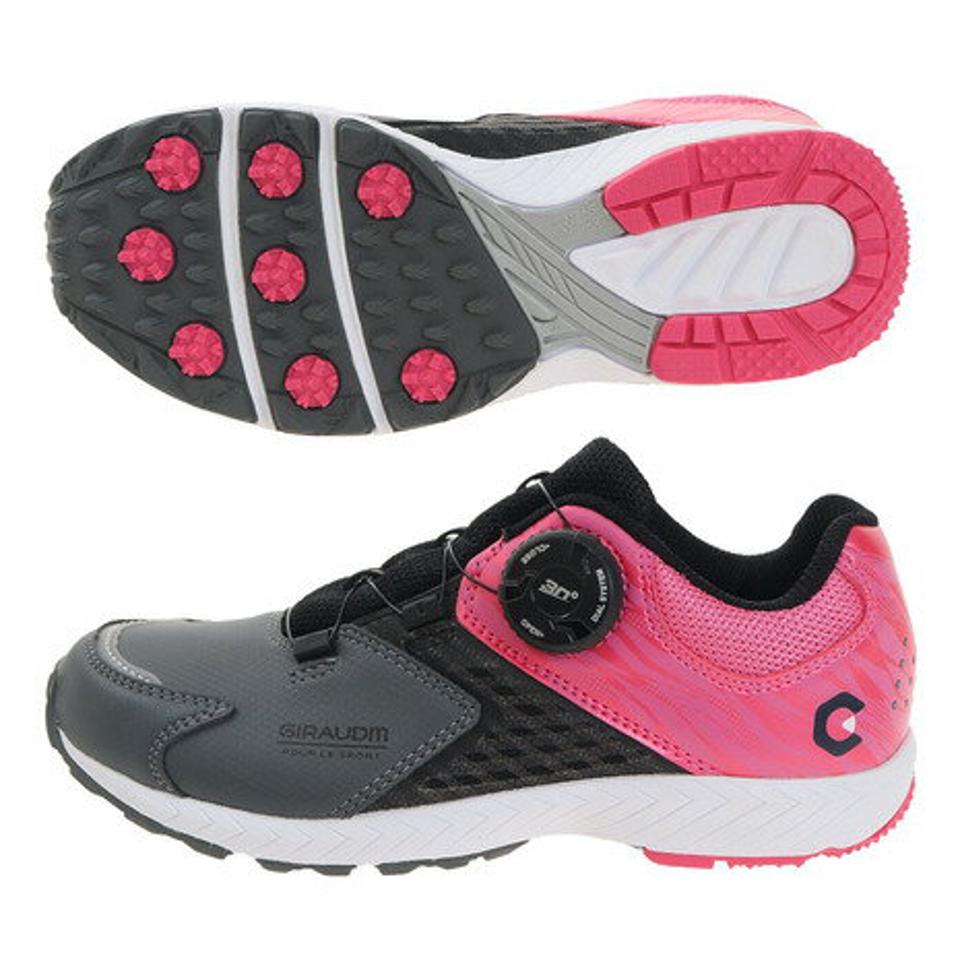 ジローム（GIRAUDM） ジュニアランニングシューズ GAOH SPEED TG 793GM1MS4700PNK レースシューズ （キッズ）