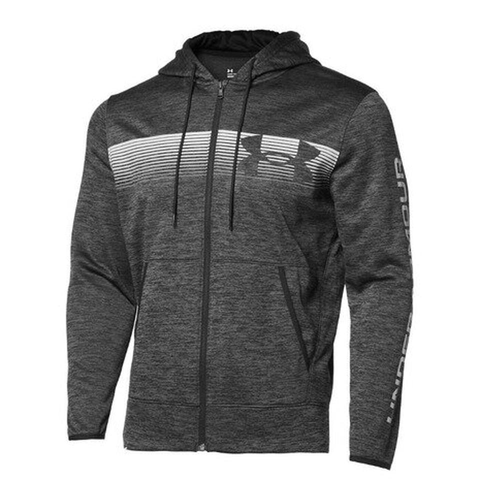 アンダーアーマー（UNDER ARMOUR）（メンズ）スウェット アーマーフリース フルジップ バーロゴ 1368938 トレーナー