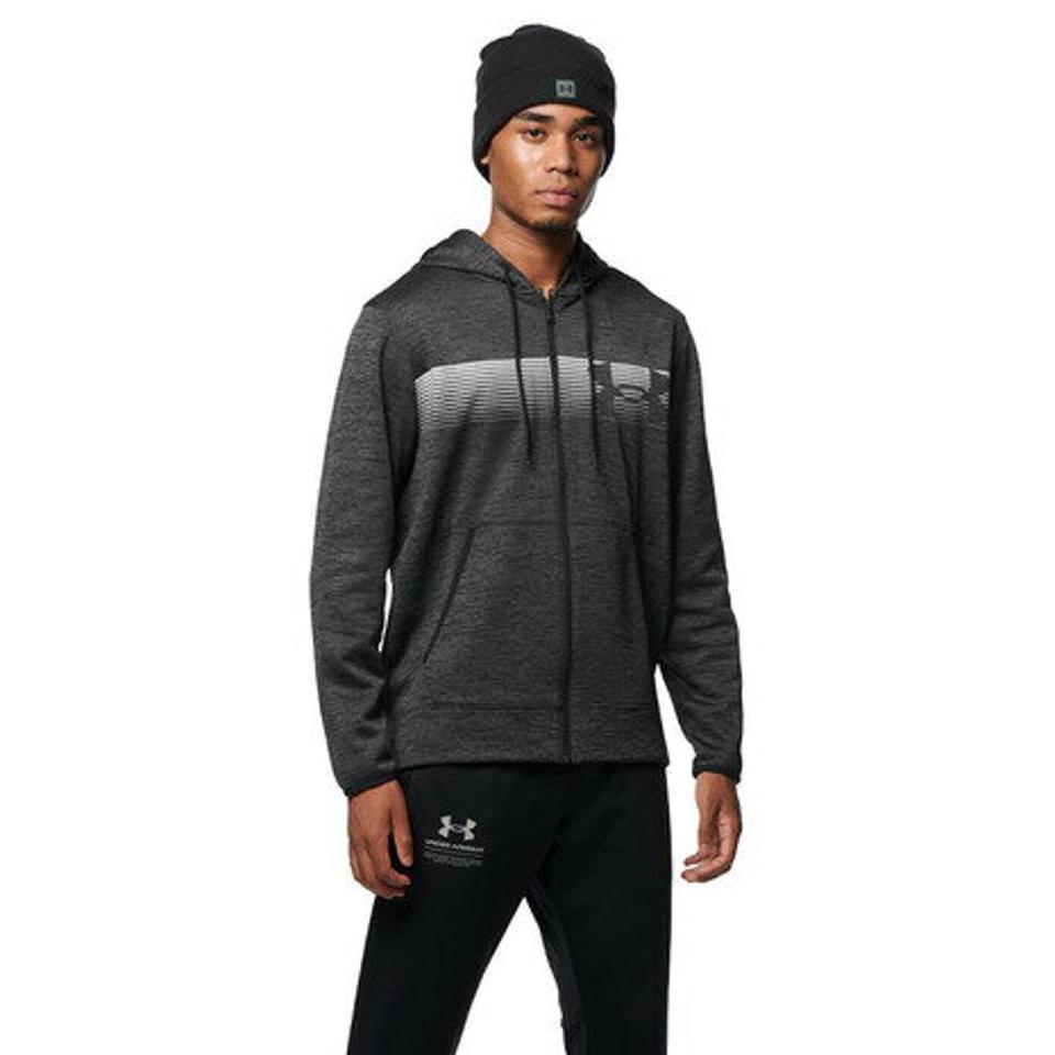 アンダーアーマー（UNDER ARMOUR）（メンズ）スウェット アーマーフリース フルジップ バーロゴ 1368938 トレーナー