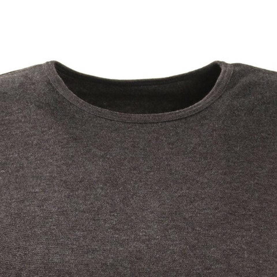 デュアリグ（DUARIG）（メンズ）ヒートクロス厚手 メンズ 長袖クルーネックアンダーシャツ 891D1GC2621 GRY 防寒