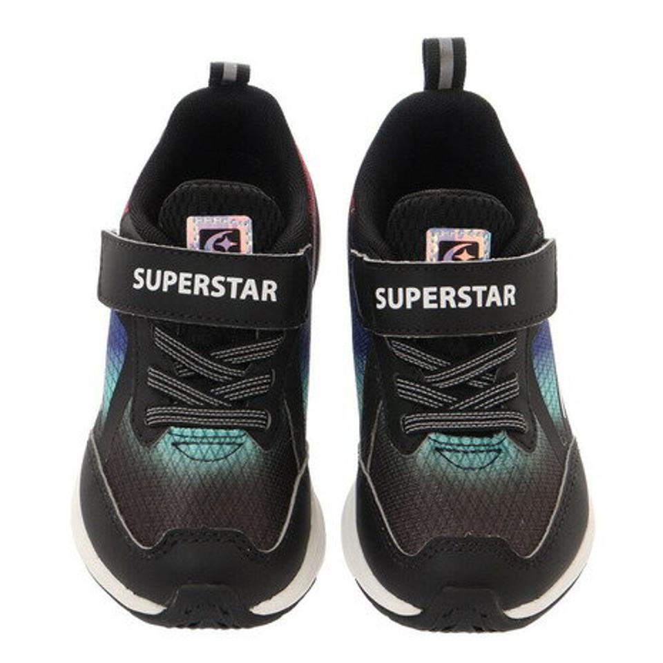 ムーンスター（MoonStar） ボーイズ スポーツシューズ ベルクロ ベルト付き スニーカー SUPERSTAR SSK1046 12294488 （キッズ）