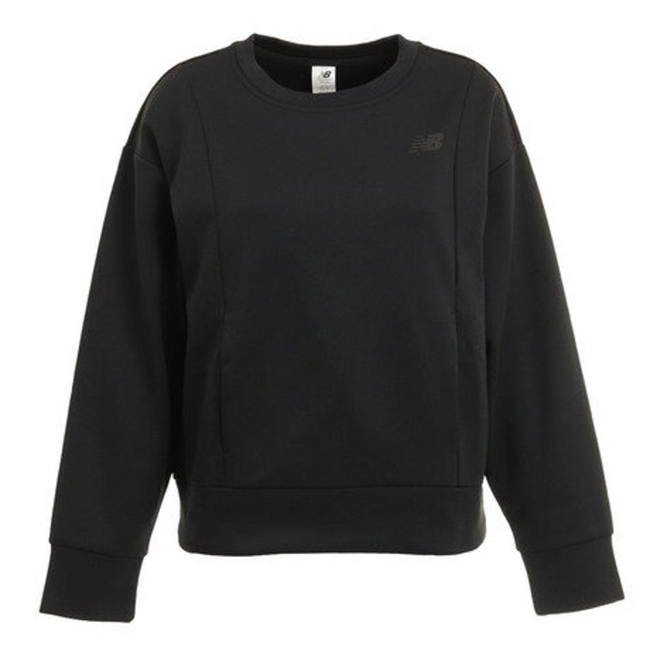 ニューバランス（new balance） テックフリース クルースウェット AWT03146BK （レディース）