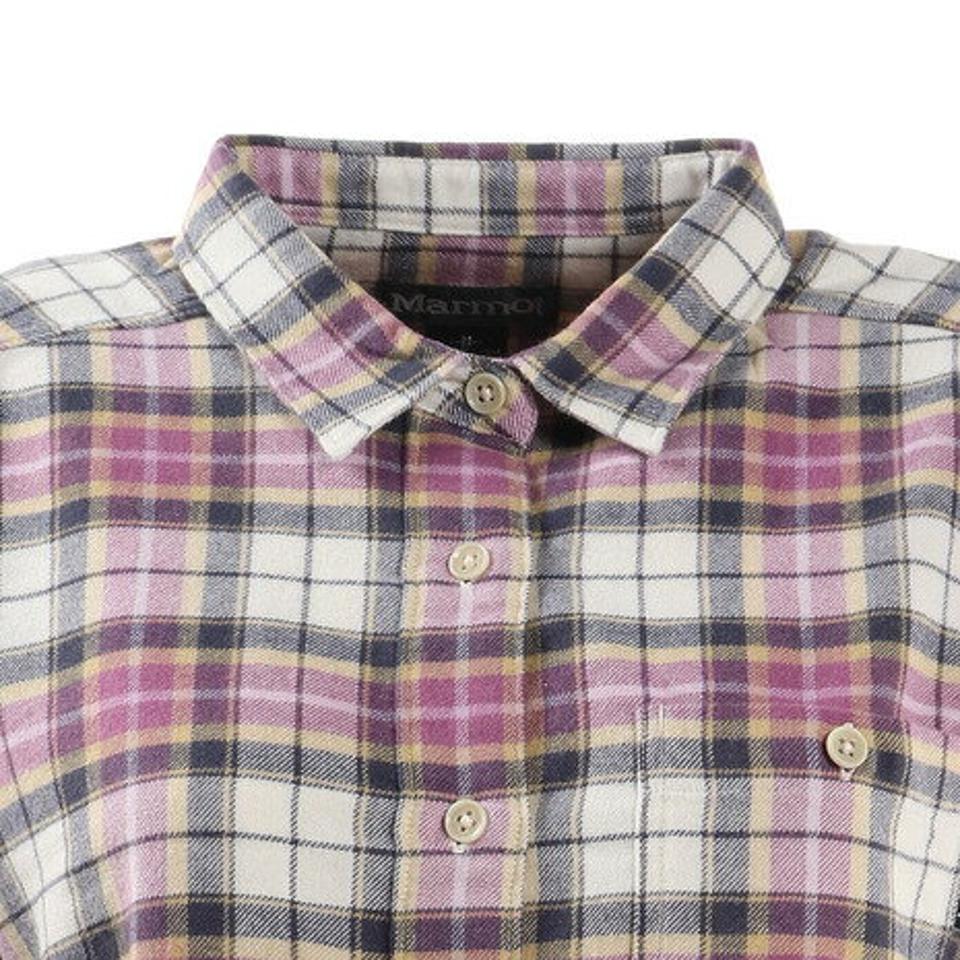 マーモット（Marmot） チェック柄 長袖シャツ TOWSJB90XB PPL （レディース）