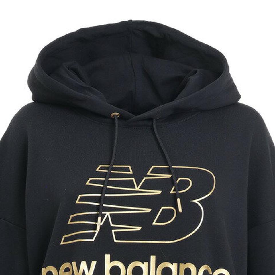 ニューバランス（new balance） スウェットフーディドレス WD03501BK （レディース）