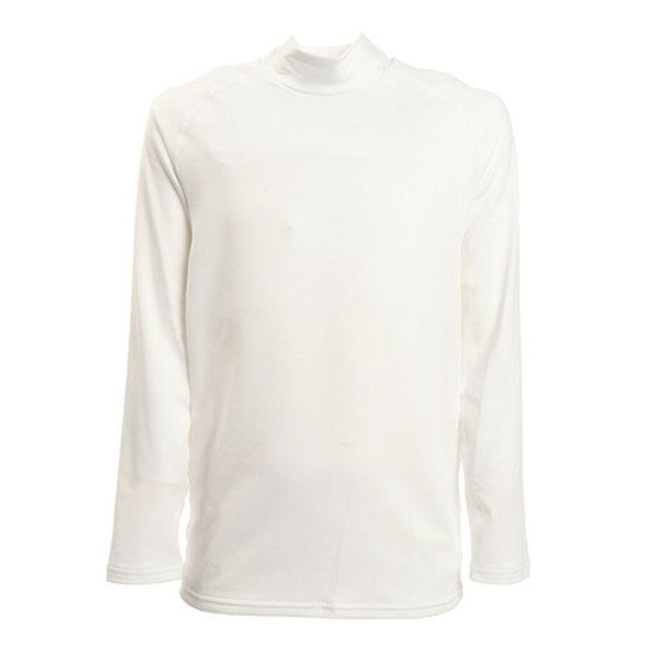 デュアリグ（DUARIG） サッカーウェア ジュニア ドライプラス抗菌 ストレッチハイネック長袖シャツ 742D1ES5710 WHT （キッズ）