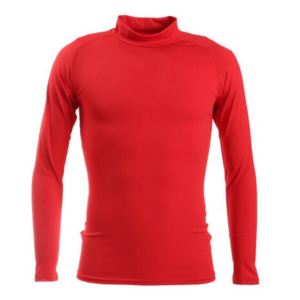 デュアリグ（DUARIG） サッカーウェア 抗菌ストレッチ ハイネック長袖シャツ 741D1ES5708 RED （メンズ）